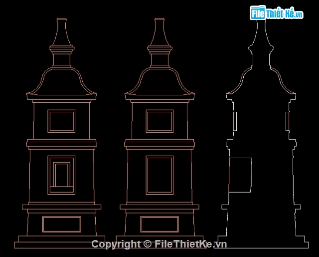 bản vẽ thiết kế,File cad,thiết kế lăng mộ